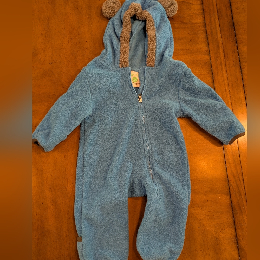 Cuddle Club baby zip up 0-3M
